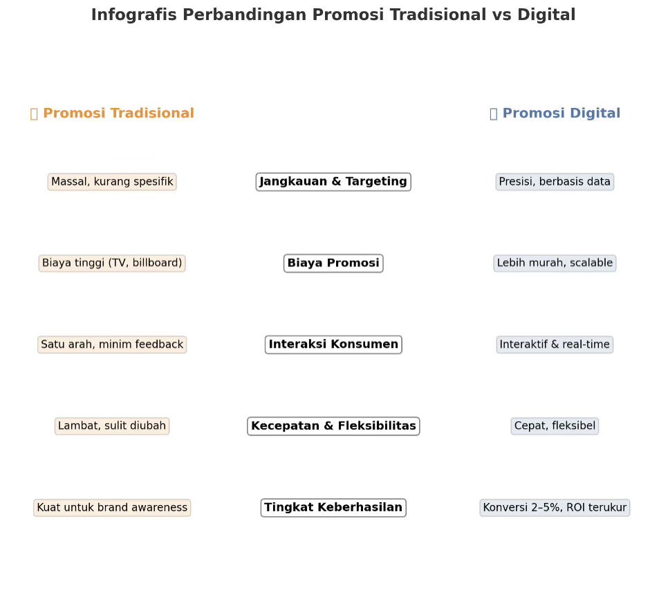 Promosi Digital di Media Sosial untuk Penetrasi Pasar