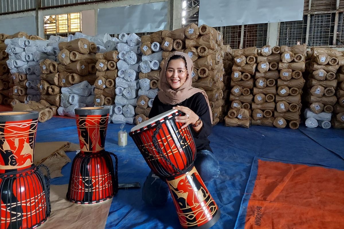 Kendang Jimbe Melejit, Eksportir Blitar Raih Omzet Milyaran