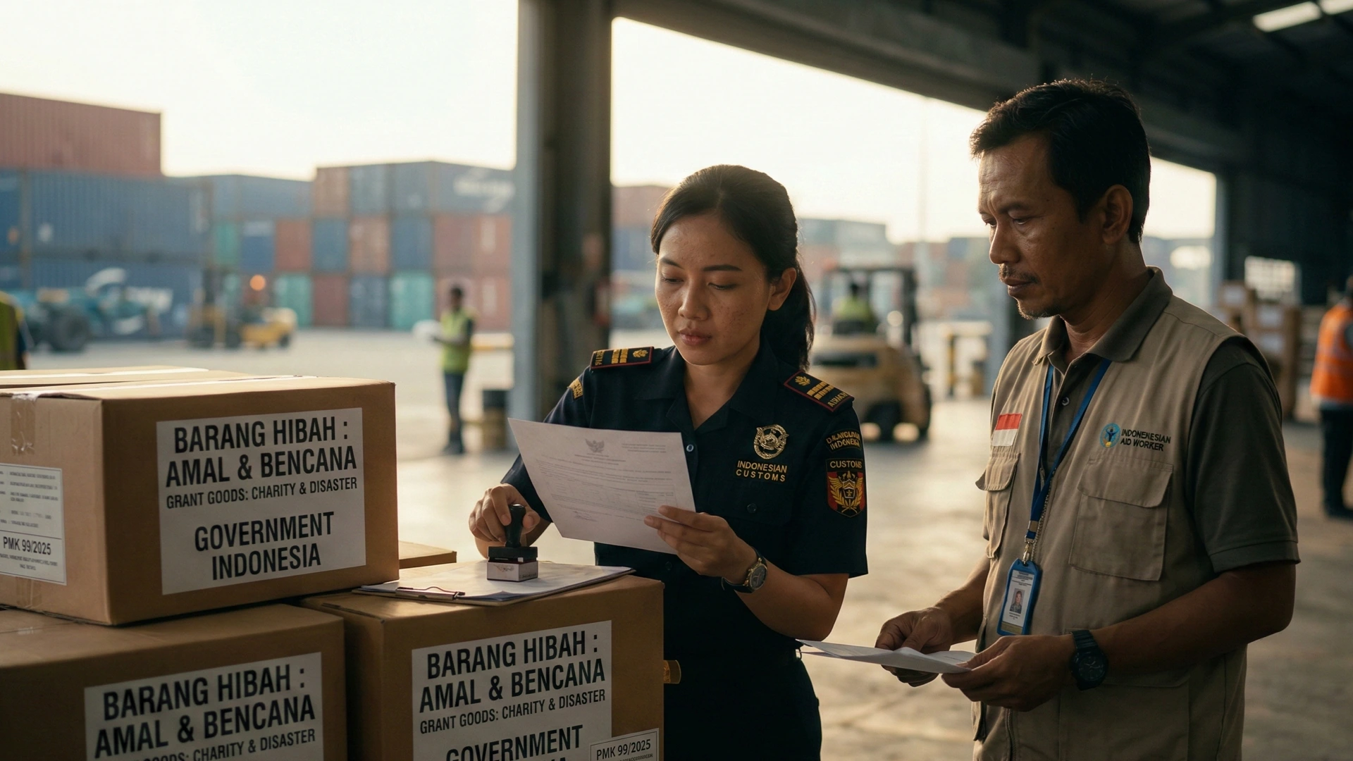 Pemerintah Tetapkan Bea Masuk Barang Hibah Untuk Amal Dan Bencana Bea Masuk