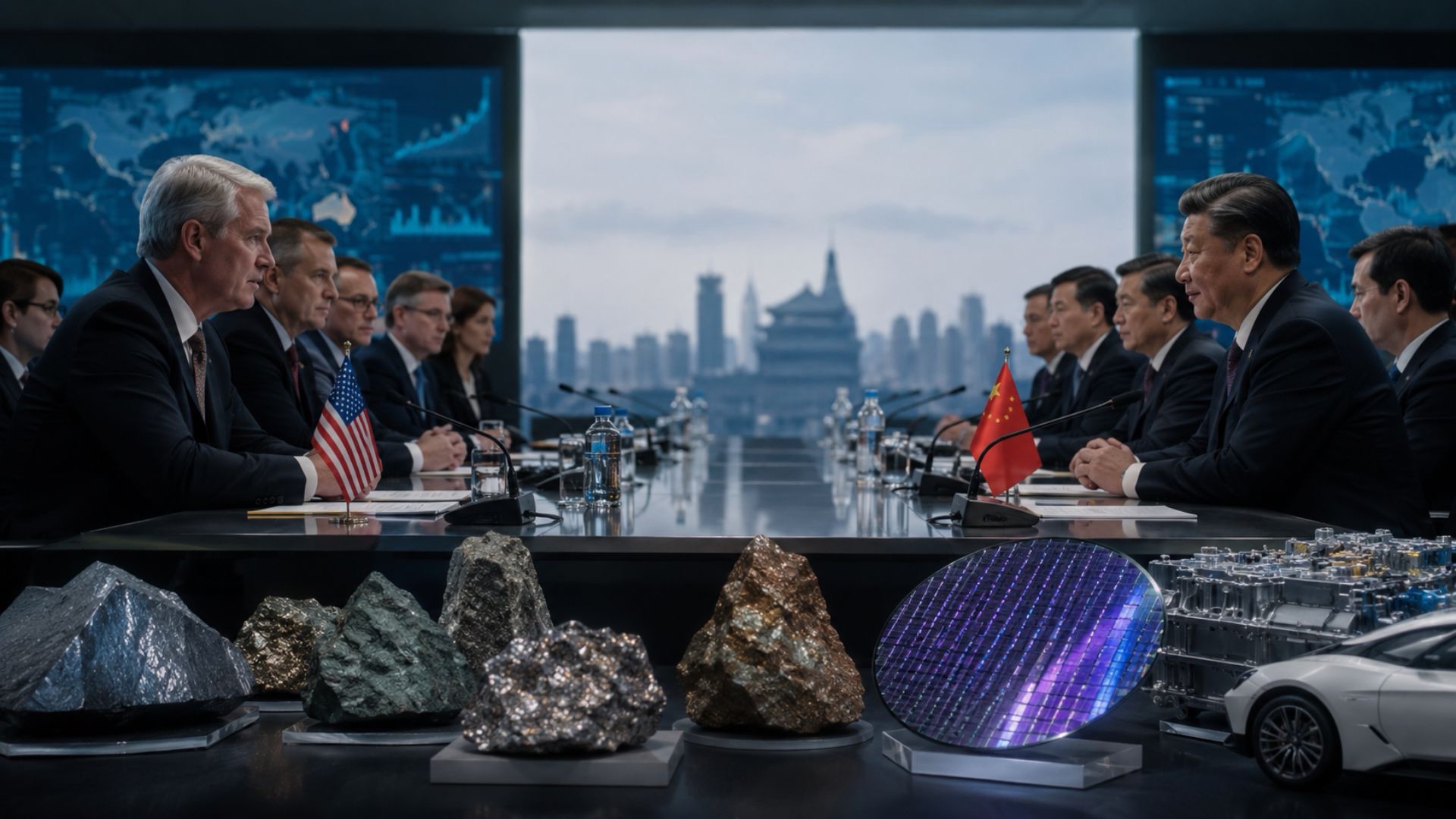 Rare Earths AS China Masih Berlaku Jelang Pertemuan Trump Xi