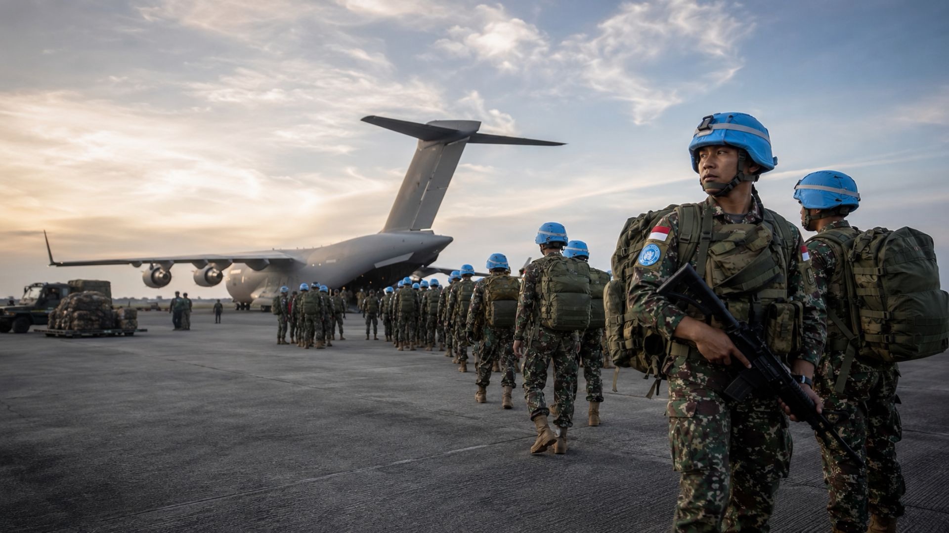 Indonesia Kirim 780 Pasukan UNIFIL Ke Lebanon Saat Risiko Belum Reda