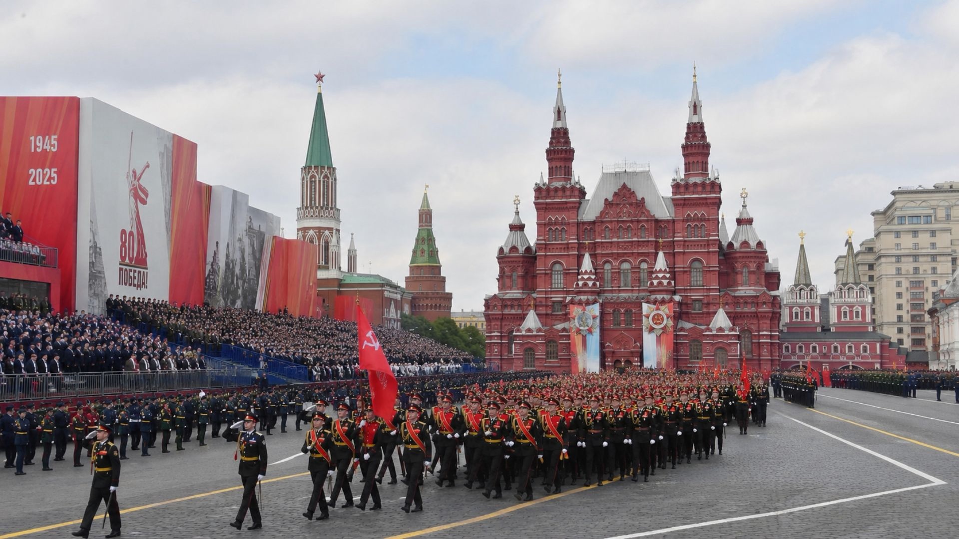 Victory Day Rusia Digelar Tanpa Tank Saat Gencatan Senjata Jaga Moskow