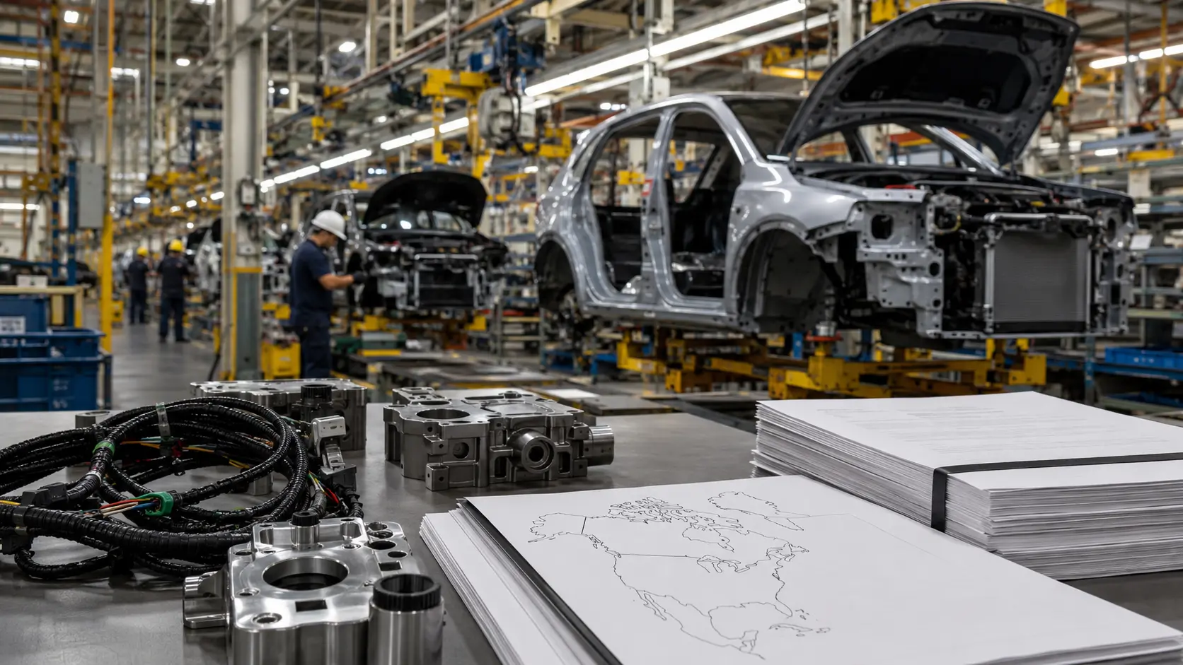 USMCA Mobil Diperketat Saat AS Dorong Konten Lokal 82 Persen USMCA Mobil Diperketat Saat AS Dorong Konten Lokal 82 Persen