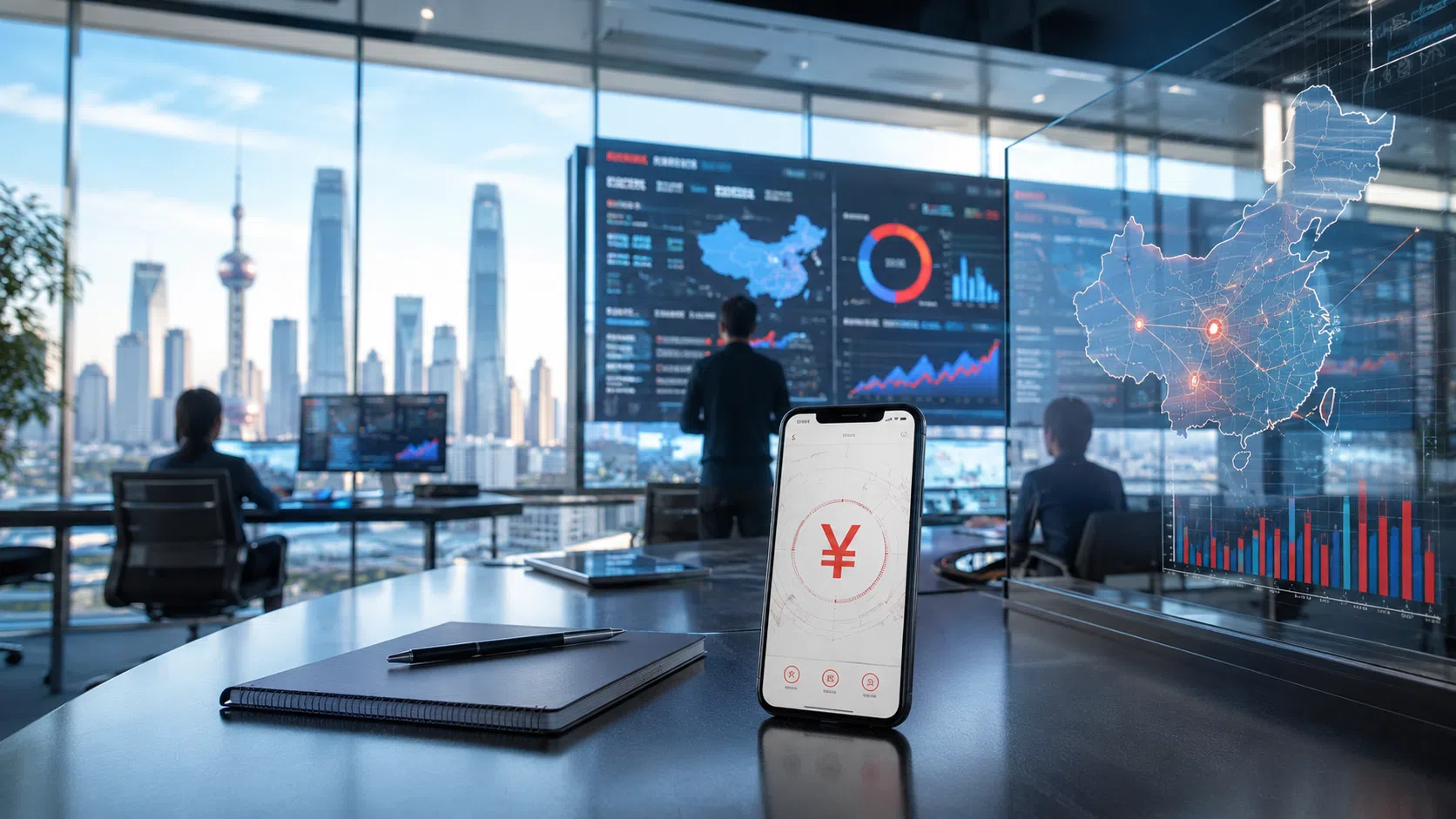 Yuan Digital China Memperluas Arena Uang Masa Depan